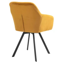 Wohnen Esszimmer Drehstuhl mit Armlehnen - Delamaro