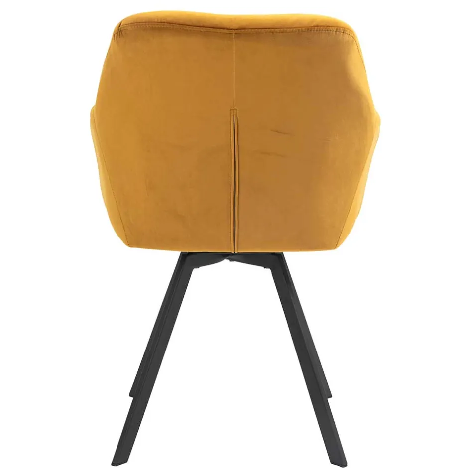 Wohnen Esszimmer Drehstuhl mit Armlehnen - Delamaro