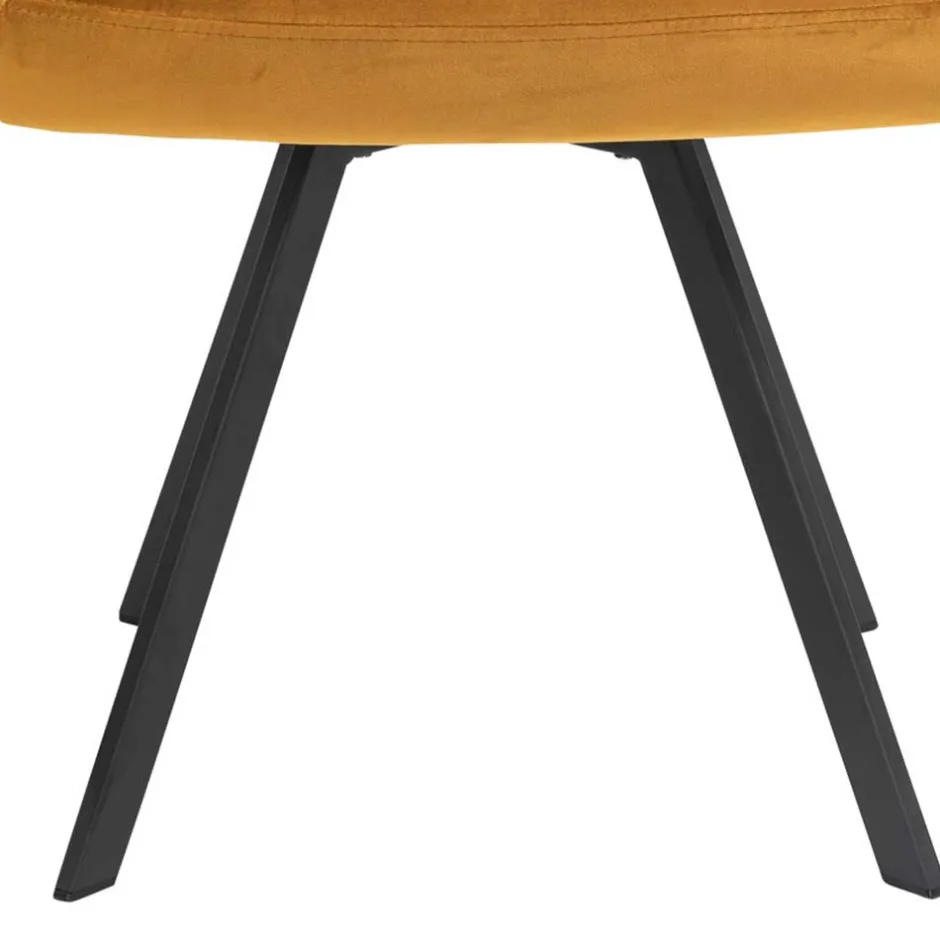 Wohnen Esszimmer Drehstuhl mit Armlehnen - Delamaro