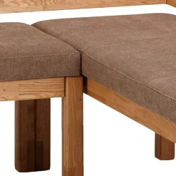 Esszimmer Eckbank aus Wildeiche & Microfaser - Virds^Wohnen New