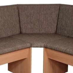 Esszimmer Eckbank Gruppe in Braun - Virenzio (vierteilig)^Wohnen Sale