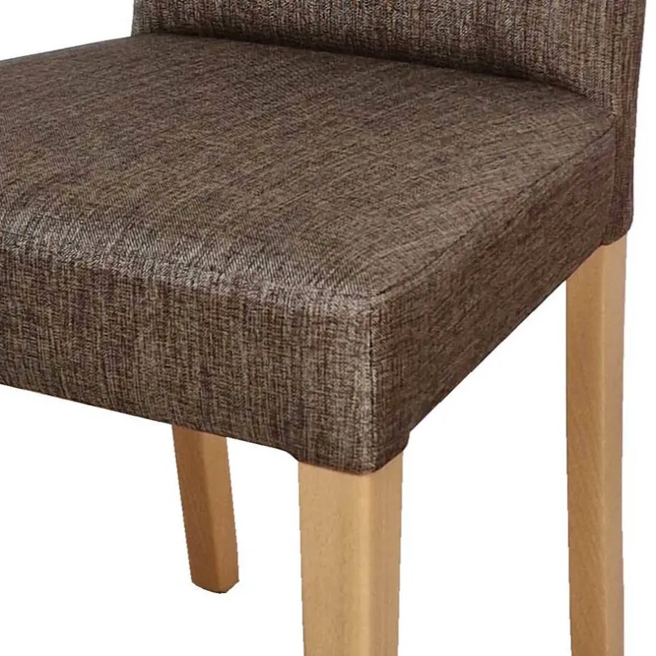 Esszimmer Eckbank Gruppe in Braun - Virenzio (vierteilig)^Wohnen Sale