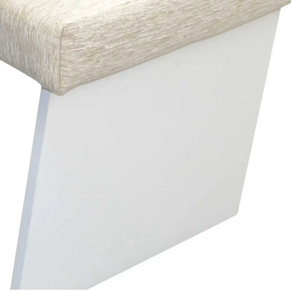 Wohnen Esszimmer Eckbank in Beigegrau und Weiß - Montuna