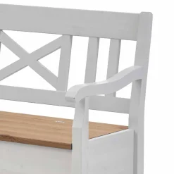 Esszimmer Eckbank Lugon aus Kiefer Weiß massiv^Wohnen