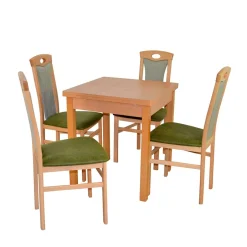 Wohnen Esszimmer Essgruppe in Buche - Captino (fünfteilig)