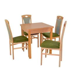 Wohnen Esszimmer Essgruppe in Buche - Captino (fünfteilig)