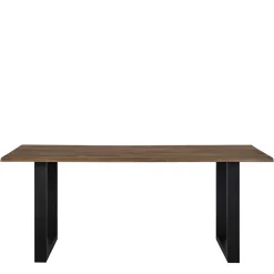 Esszimmer Esstisch aus Akazie in Walnuss Braun - Ballardo^Wohnen Sale