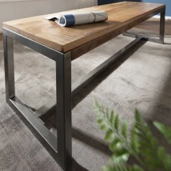 Esszimmer Esstisch Bank mit Holzsitz aus Mango - Ligurcia^Wohnen Hot