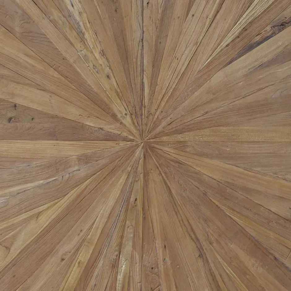 Esszimmer Esstisch mit Altholz-Platte aus Teak - Coras^Wohnen Discount