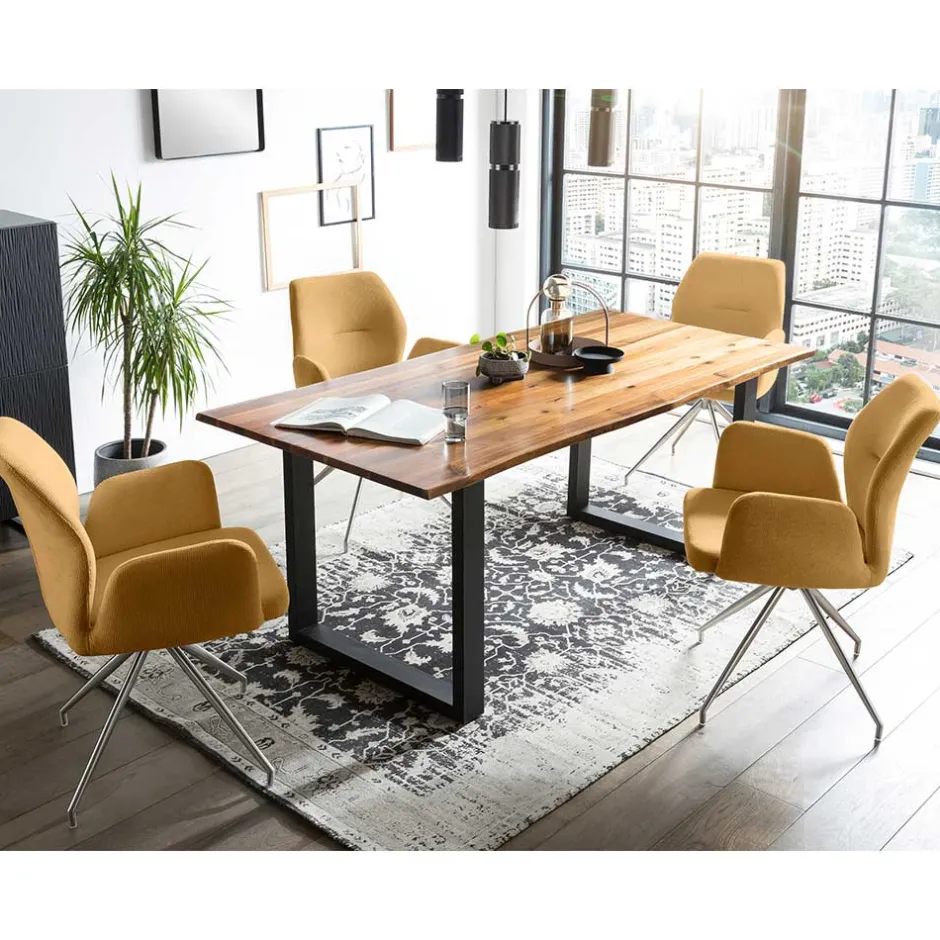 Esszimmer Gruppe in modernem Design - Waronka (fünfteilig)^Wohnen New