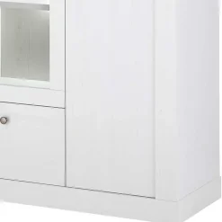 Esszimmer Möbel Set in weißer Holzoptik Pinie - Liancos (vierteilig)^Wohnen Outlet