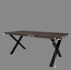 Wohnen Esszimmer Möbel Set mit Tisch - Anjal (siebenteilig)