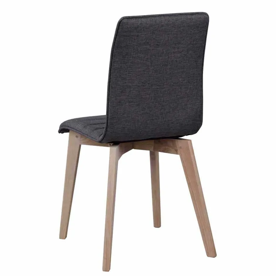 Wohnen Esszimmer 4-Personen Gruppe White Wash - Dioca (fünfteilig)