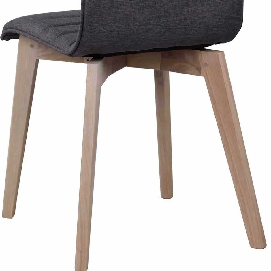 Wohnen Esszimmer 4-Personen Gruppe White Wash - Dioca (fünfteilig)