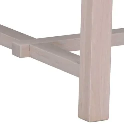 Wohnen Esszimmer 4-Personen Gruppe White Wash - Dioca (fünfteilig)