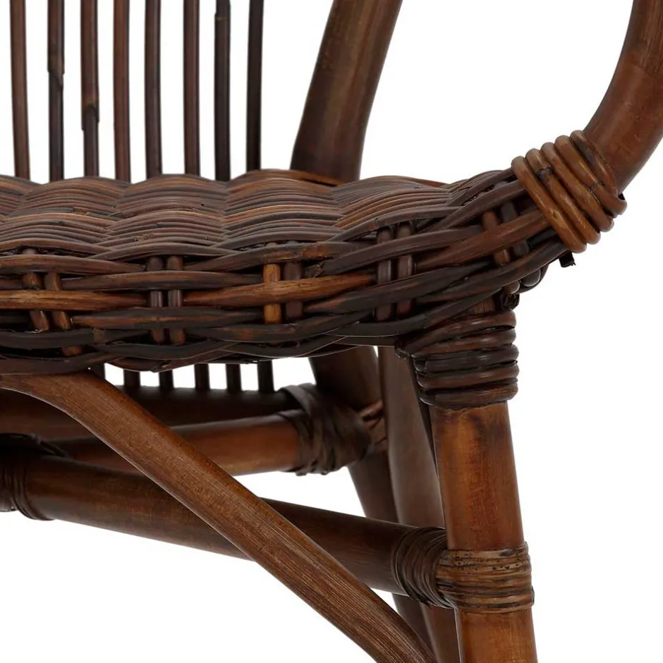 Esszimmer Rattanstuhl in Braun - Longford (2er Set)^Wohnen Sale