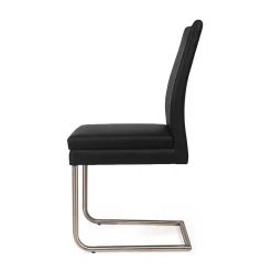 Esszimmer Schwingstuhl mit Kunstleder - Monty (2er Set)^Wohnen New