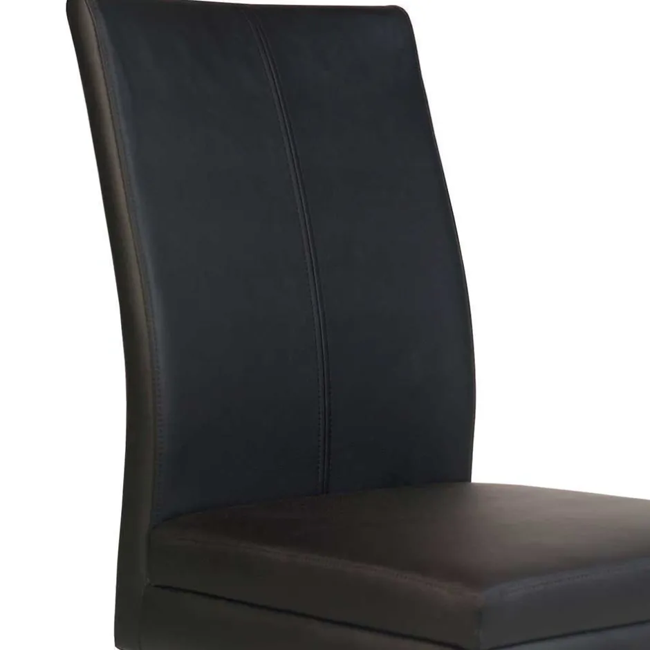 Esszimmer Schwingstuhl mit Kunstleder - Monty (2er Set)^Wohnen New