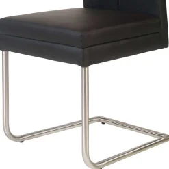 Esszimmer Schwingstuhl mit Kunstleder - Monty (2er Set)^Wohnen New