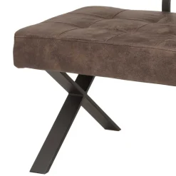 Esszimmer Sitzbank Laticio in Braun Microfaser^Wohnen Outlet
