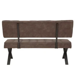 Esszimmer Sitzbank Laticio in Braun Microfaser^Wohnen Outlet