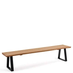 Esszimmer Sitzbank mit natürlicher Baumkante - Sympatia^Wohnen