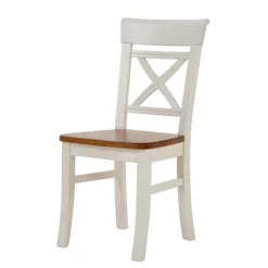 Wohnen Esszimmer Sitzecke Barlad in Weiß Bernstein (vierteilig)