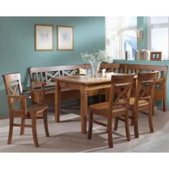 Esszimmer Sitzecke Bistrita in Bernsteinfarben (fünfteilig)^Wohnen Best