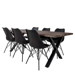 Wohnen Esszimmer Sitzgruppe als Set - Comi (siebenteilig)