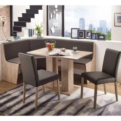 Esszimmer Sitzgruppe Anuta mit Eckbank (vierteilig)^Wohnen Outlet