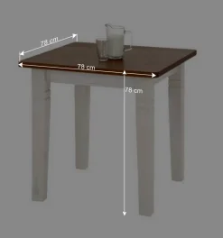 Wohnen Esszimmer Sitzgruppe Barlad im Landhausstil (fünfteilig)