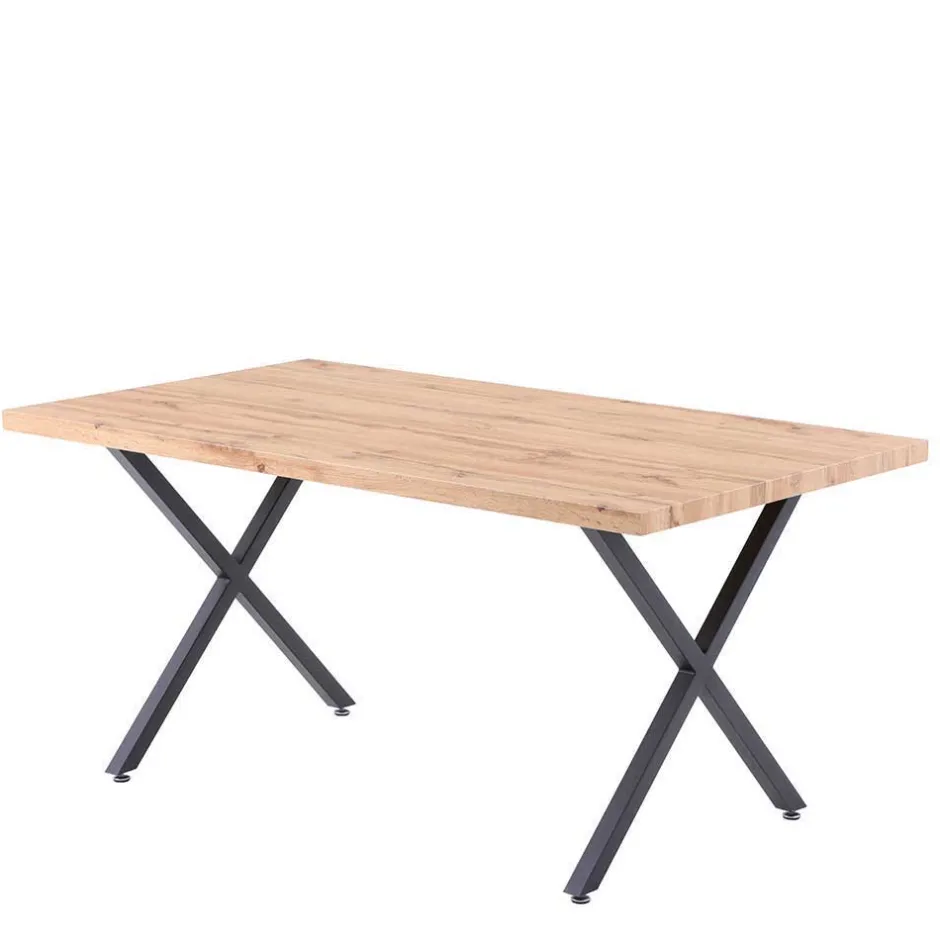 Esszimmer Sitzgruppe im Skandi Design - Grooves (fünfteilig)^Wohnen Online