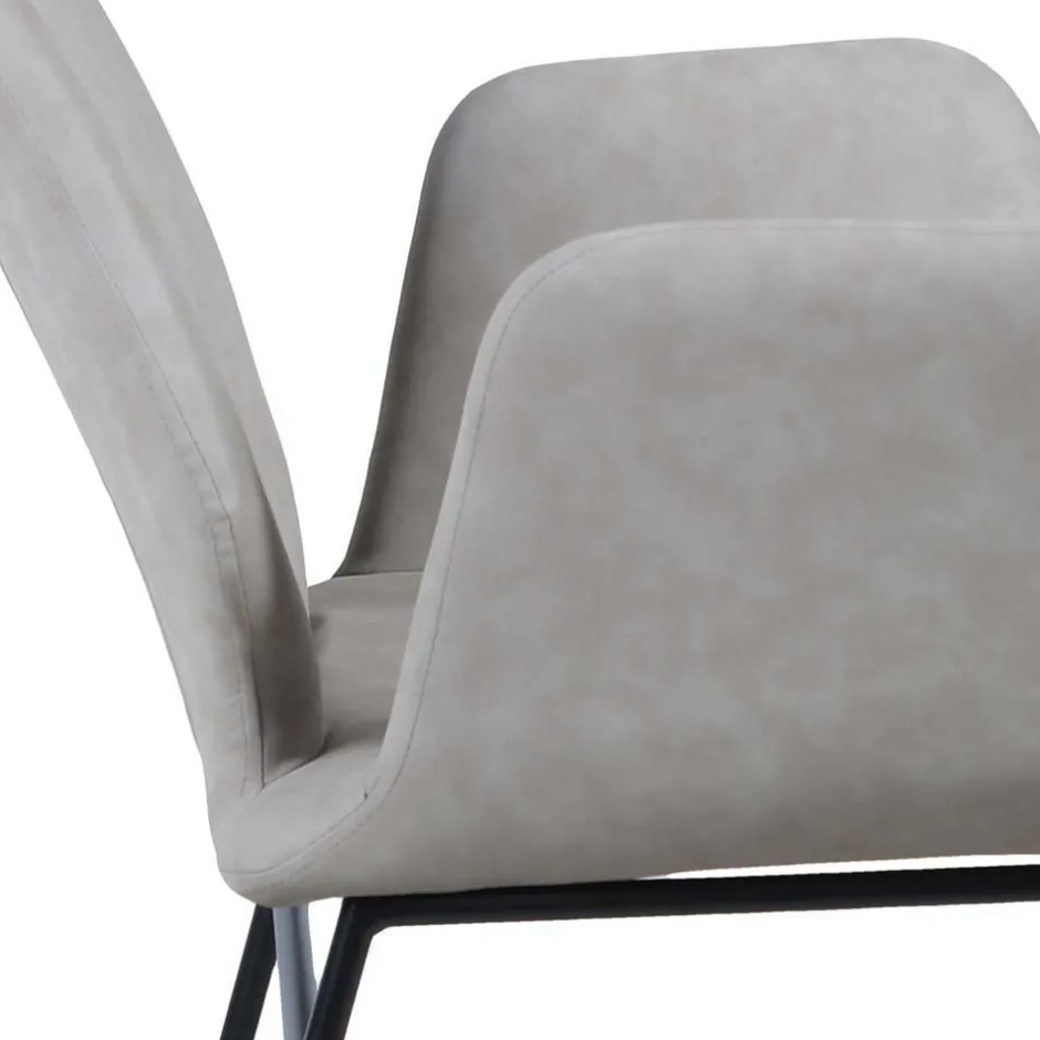 Esszimmer Sitzgruppe im Skandi Design - Grooves (fünfteilig)^Wohnen Online