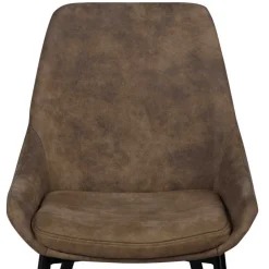 Wohnen Esszimmer Sitzgruppe in Braun & Schwarz - Elizabeth (siebenteilig)