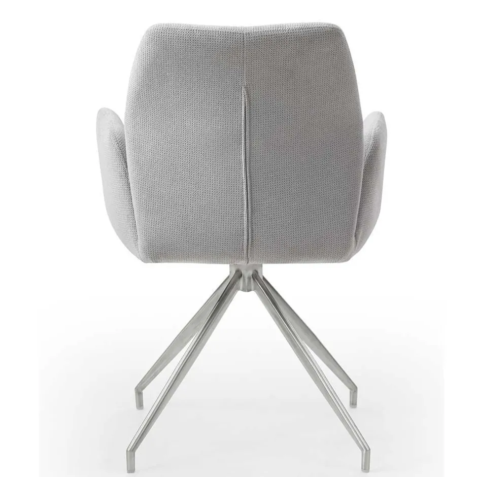 Wohnen Esszimmer Sitzgruppe mit Drehstühlen - Brunion (fünfteilig)