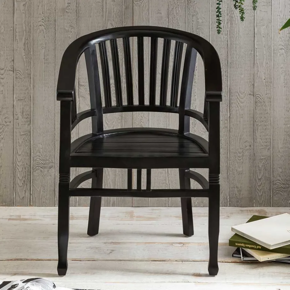 Wohnen Esszimmer Stuhl Islando aus Akazie Massivholz