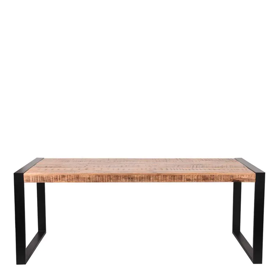 Wohnen Esszimmer Tisch aus geöltem Holz Mango - Kalescu