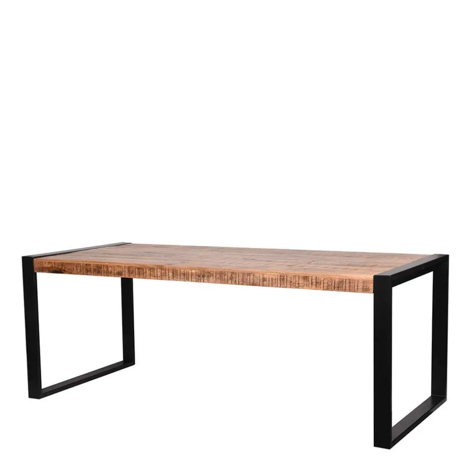 Wohnen Esszimmer Tisch aus geöltem Holz Mango - Kalescu