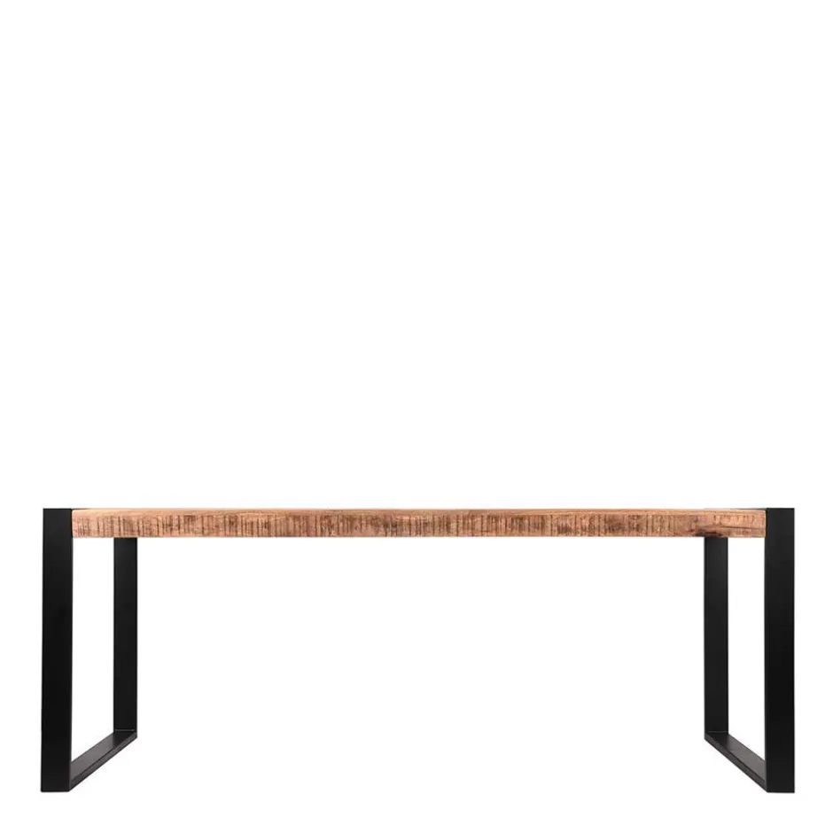 Wohnen Esszimmer Tisch aus geöltem Holz Mango - Kalescu