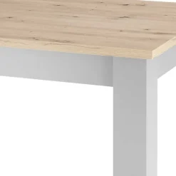 Wohnen Esszimmer Tisch in Eiche NB & Lichtgrau - Buleta