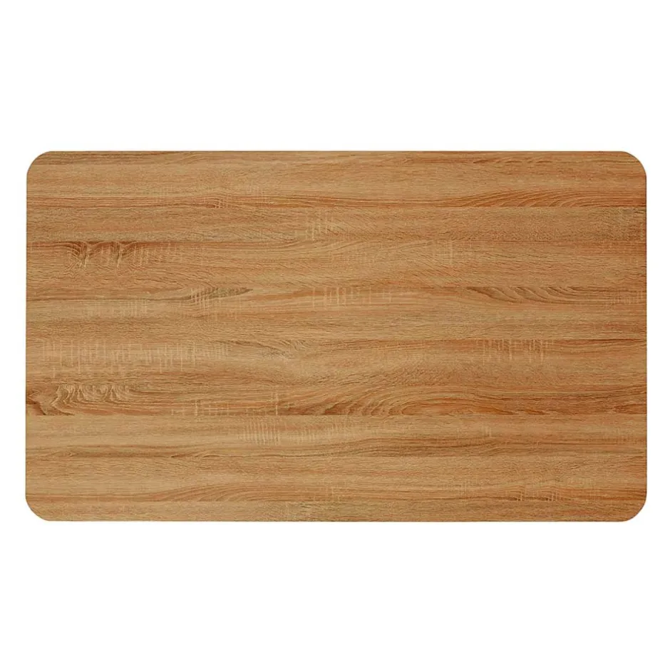 Esszimmer Tisch in Wildeiche Optik & Schwarz - Neviska^Wohnen