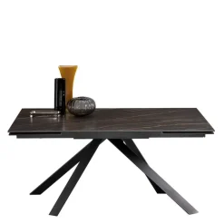 Esszimmer Tisch mit Sinterstein Platte verlängerbar - Paulo^Wohnen Sale