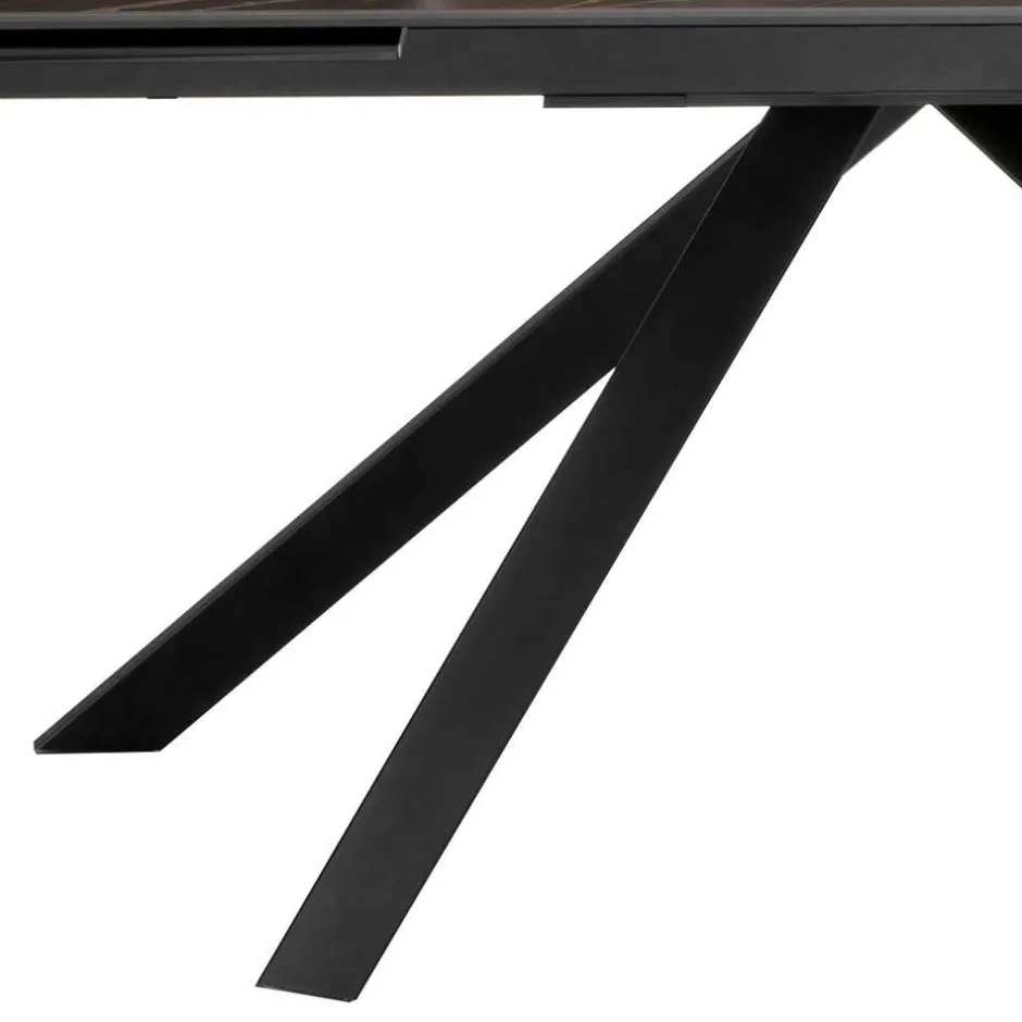 Esszimmer Tisch mit Sinterstein Platte verlängerbar - Paulo^Wohnen Sale