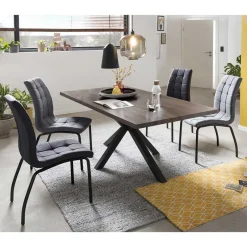 Esszimmer Tischgruppe mit vier Sitzplätzen - Terry (fünfteilig)^Wohnen Best