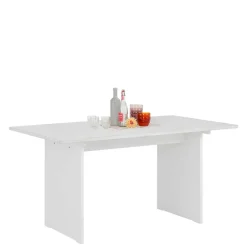 Esszimmer Wangentisch in Weiß lasiert - Vagniu^Wohnen Sale