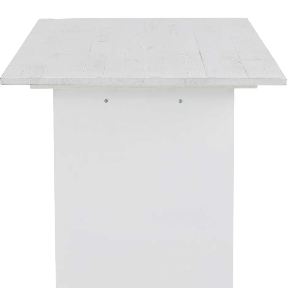 Esszimmer Wangentisch in Weiß lasiert - Vagniu^Wohnen Sale