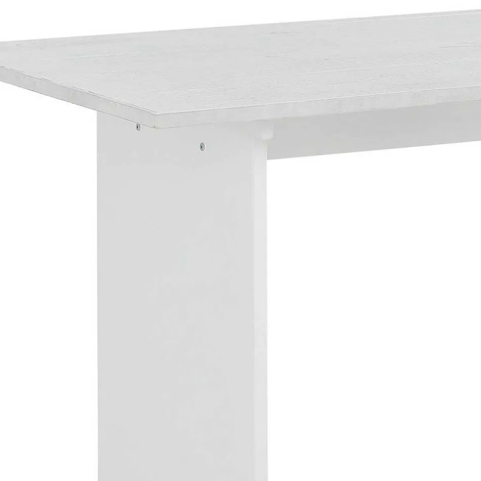 Esszimmer Wangentisch in Weiß lasiert - Vagniu^Wohnen Sale