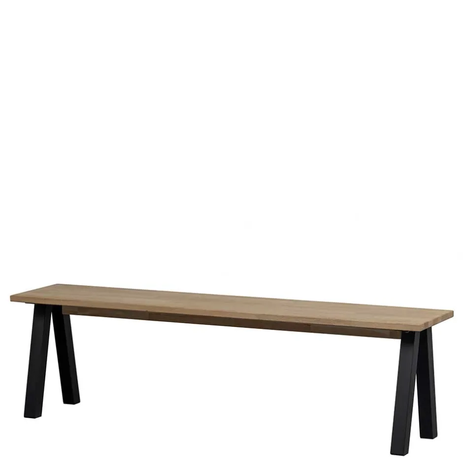 Esszimmerbank aus Eiche und Metall - Besi^Wohnen Hot