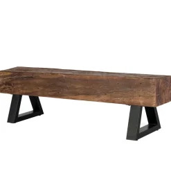 Wohnen Esszimmerbank aus Recyclingholz Balken - Evinele