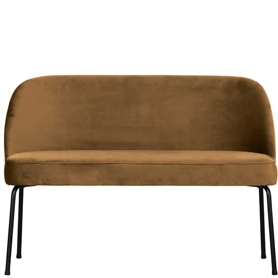 Wohnen Esszimmerbank in Honigfarben Samt - Labound